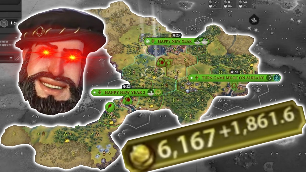 All Naval Civs on Islands Map?! | Civ VI Multiplayer Portugal Full Game