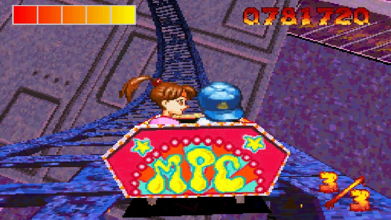 Mad Panic Coaster Longplay - Full Playthrough on PlayStation 1