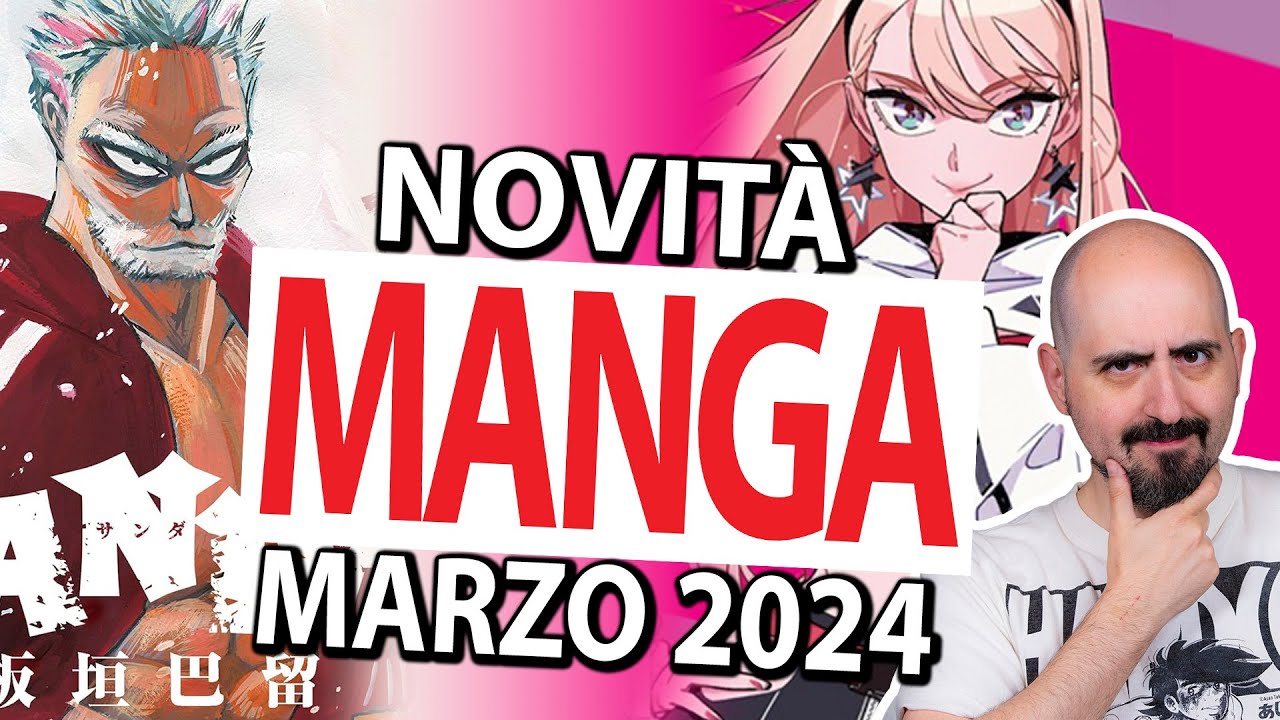 Novità MANGA MARZO 2024