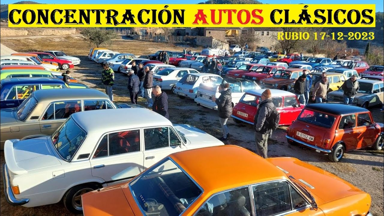 Concentración coches clásicos Rubió. Cars and coffee. Oldtimer konzentration. Voitures classiques