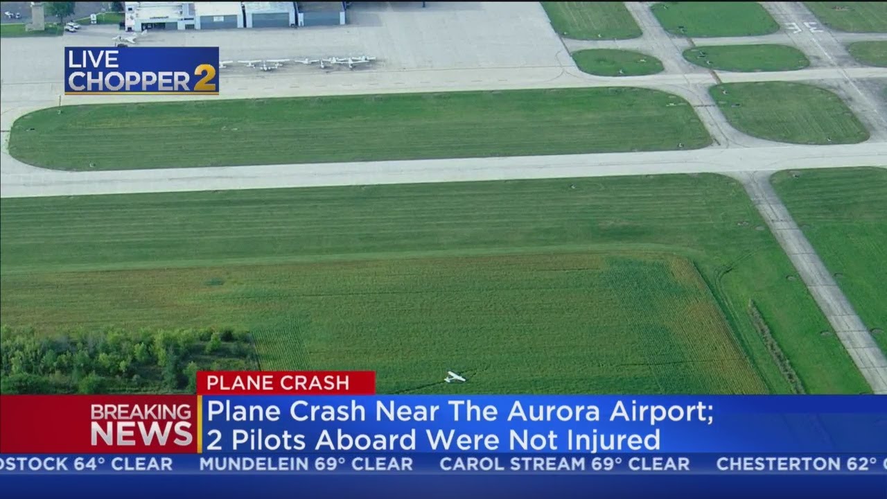 Small Plane Crash Lands Near Aurora Airport