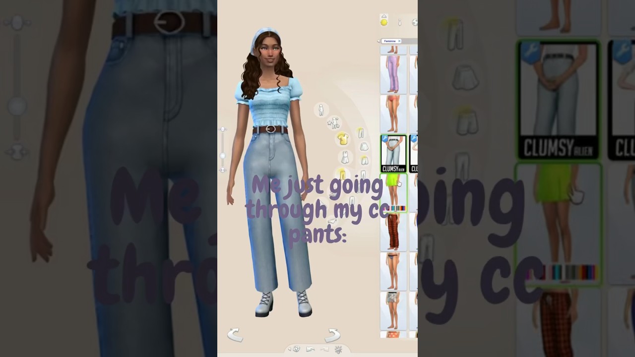 I hate broken cc😭 #sims4 #sims4cc