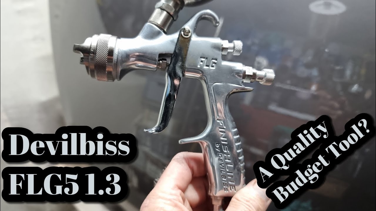 Краскопульт Devilbiss FLG5 SGK 600 1.3 — лучший бюджетный краскопульт? Multi Mix2