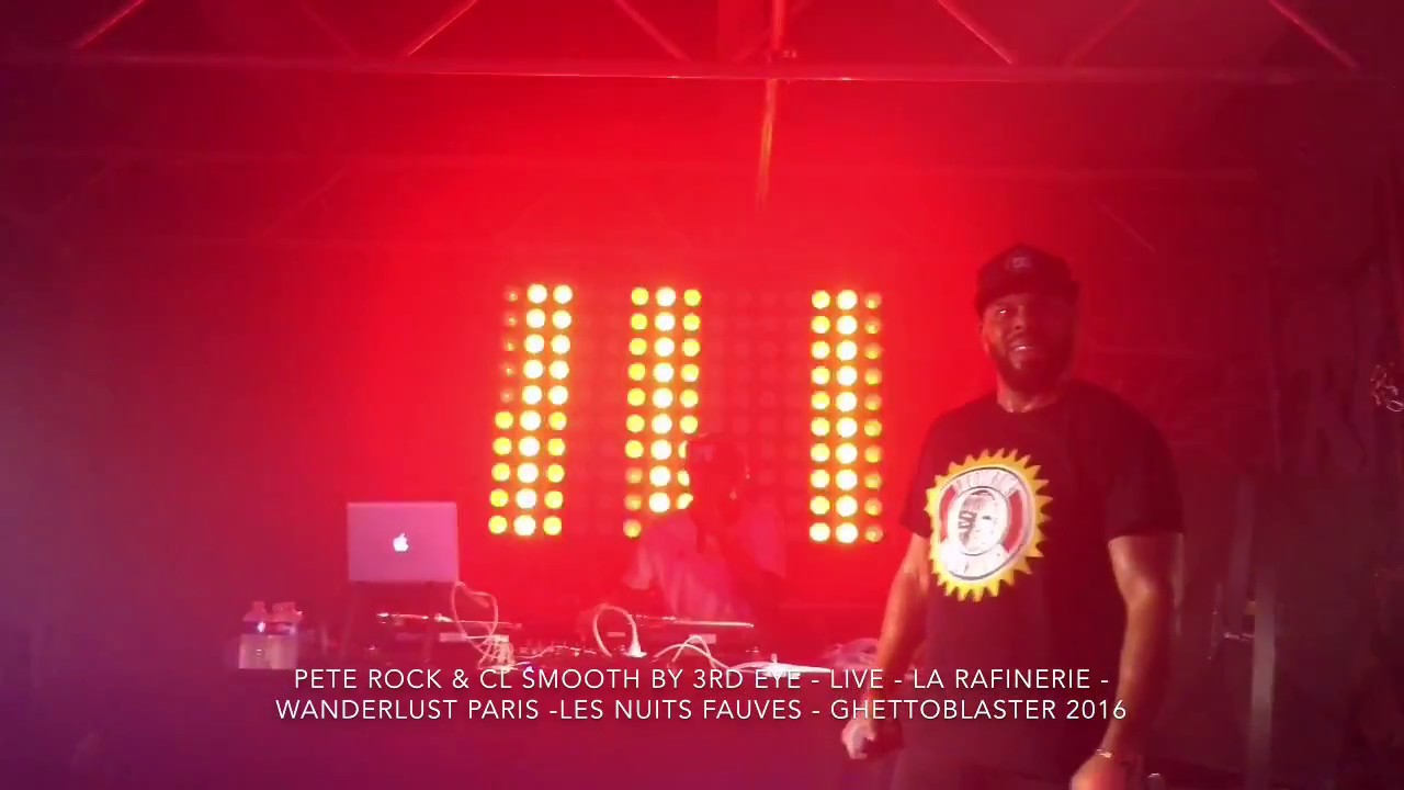 Pete Rock CL Smooth live Paris