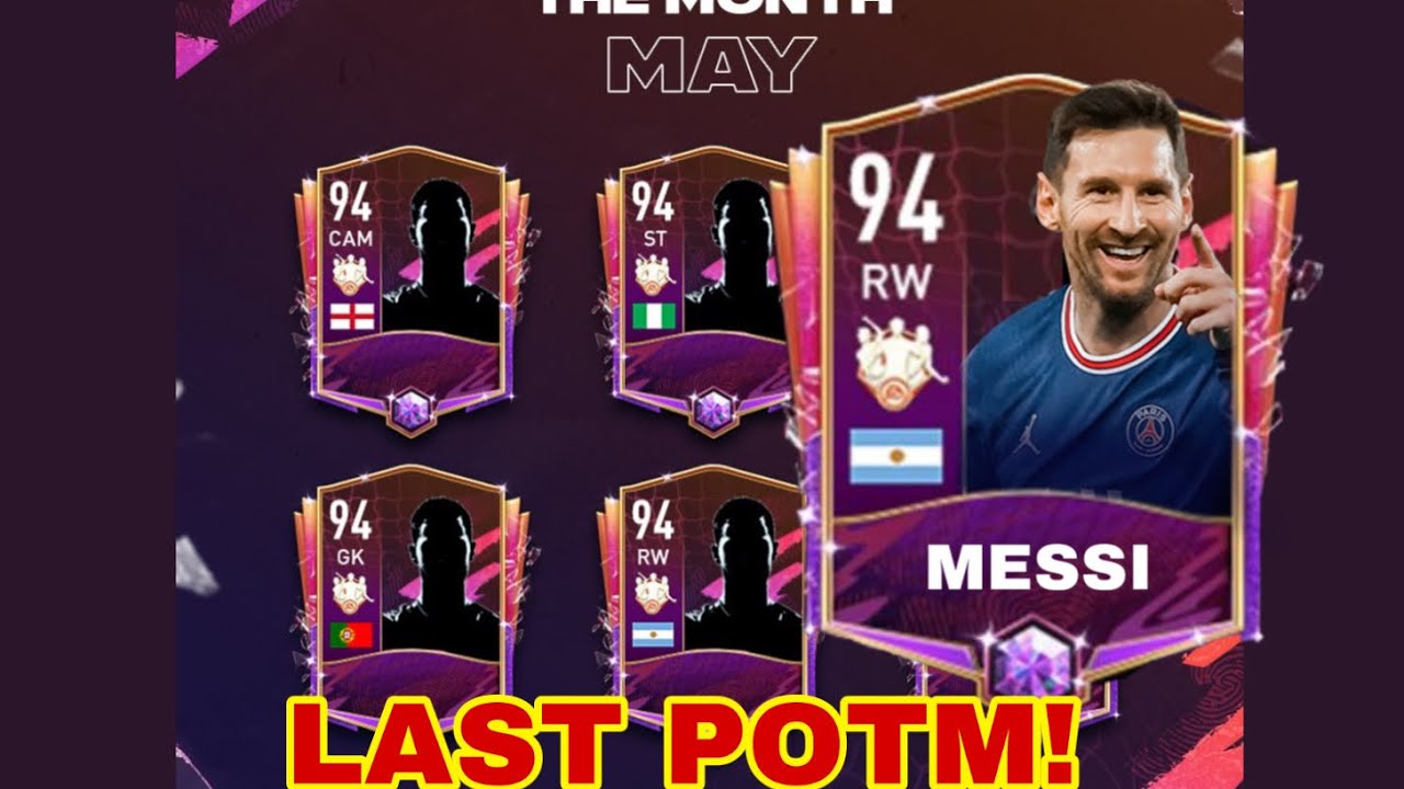 OMG! F2P 94 POTM MESSI?! LAST POTM PLAYERS IN FIFA MOBILE 22!