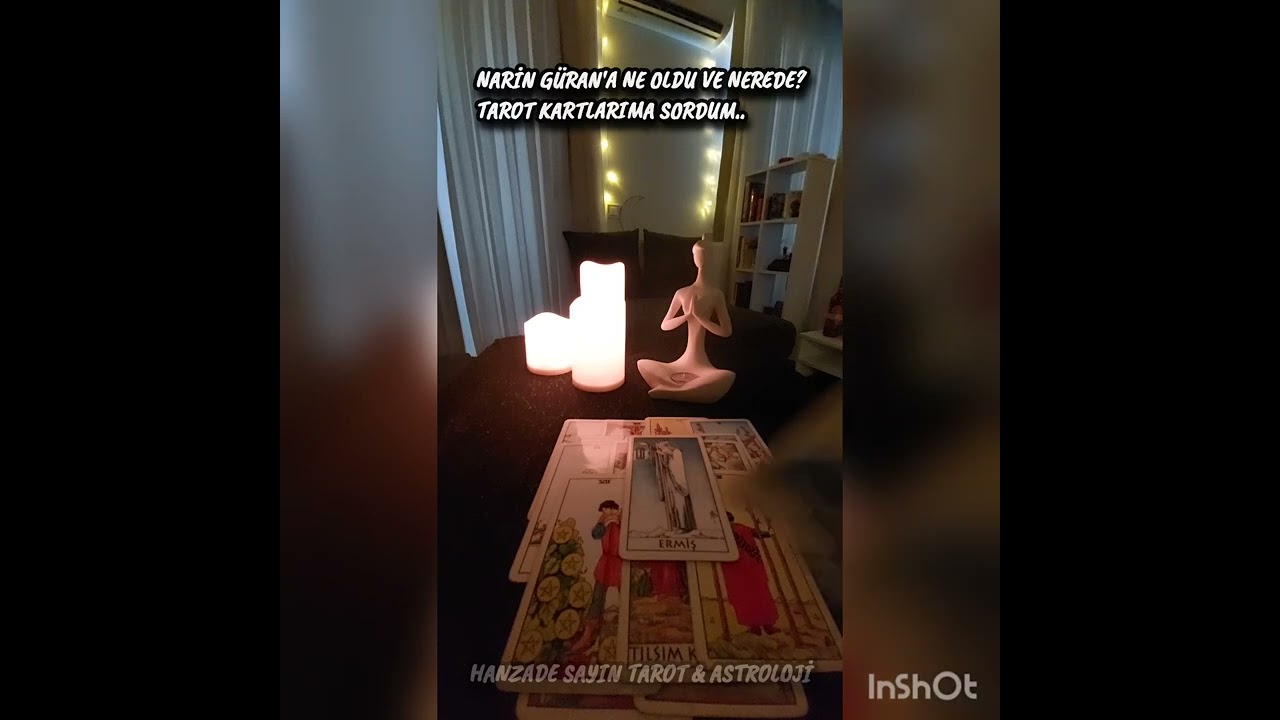 Narin Güran'a ne oldu ve Narin nerede?   Tarot kartlarım 29.08 de hepsine cevap verdi  🙏