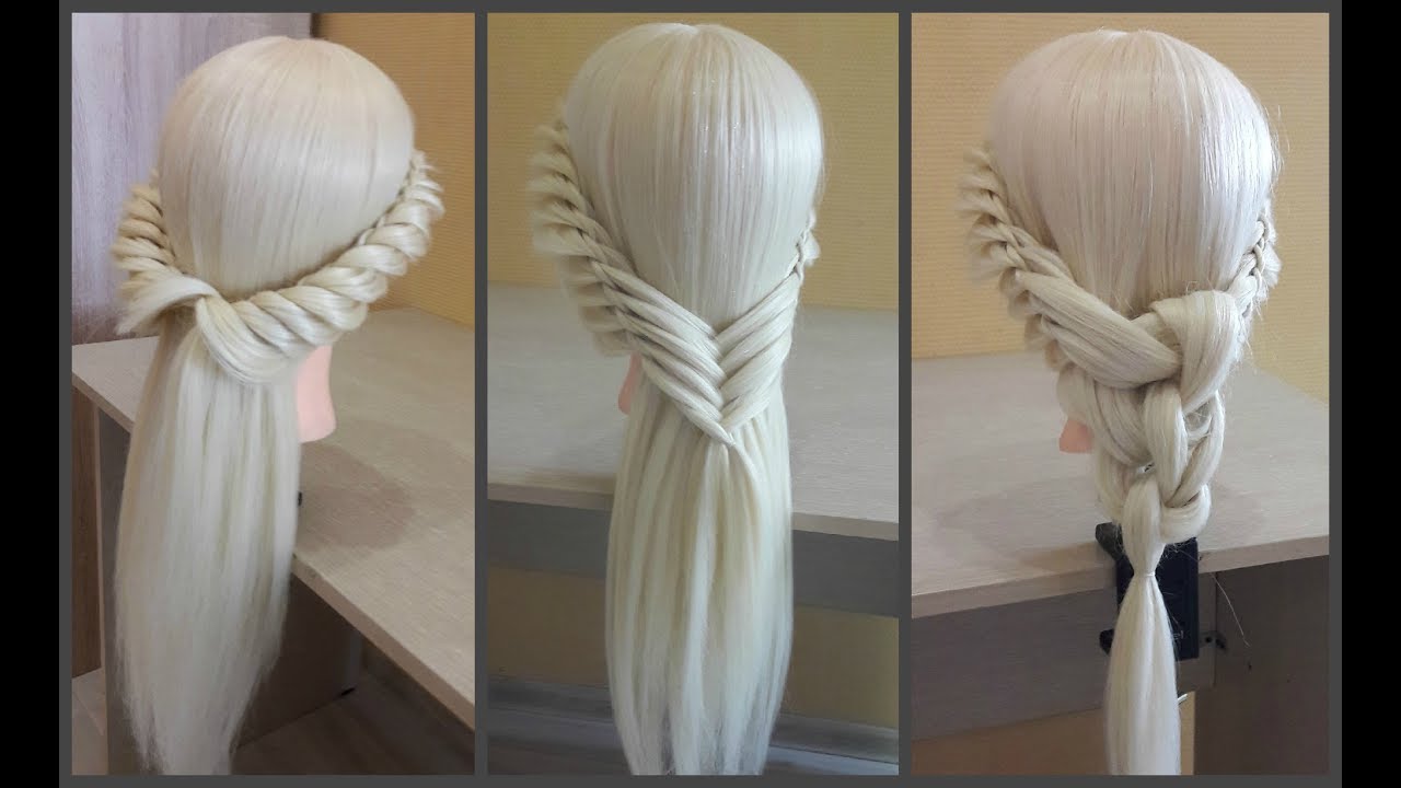 Прически в греческом стиле, 3 варианта..😇👍Hairstyles in Greek style, 3 options