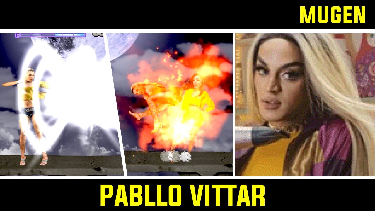 Todos os Poderes da Pabllo Vittar no Mugen | Mortal Kombat Brasileiro (Mugen Memes)