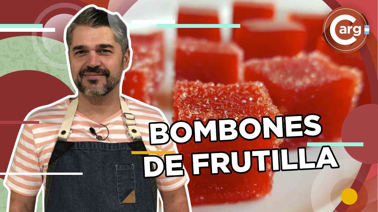 RECETAS F&Aacute;CILES Y R&Aacute;PIDAS: BOMBONES DE FRUTILLA