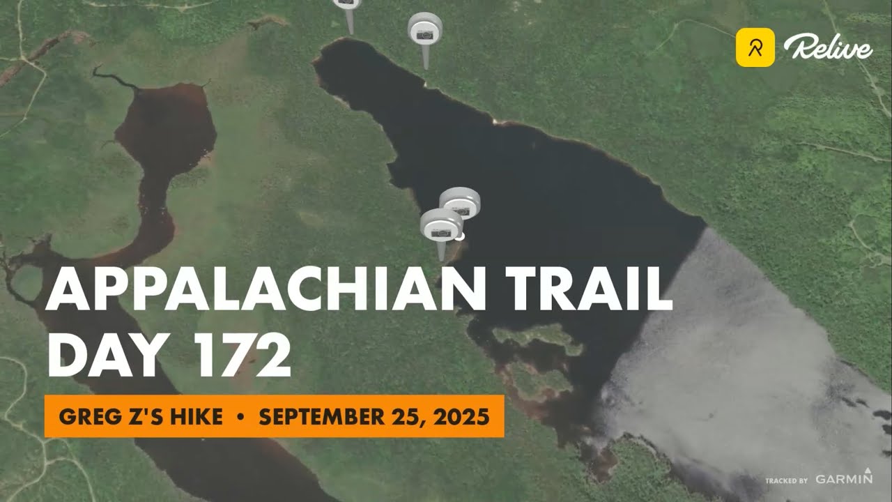 Appalachian Trail Thru Hike Day 172 - 2025 - Antlers Campsite to Nahmakanta Lake - Mile 2156.6