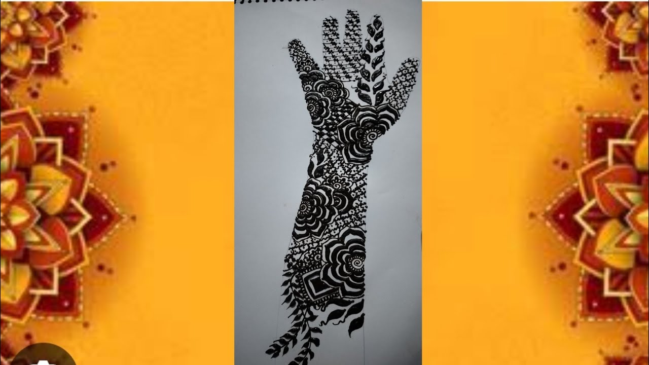 Full hand muslim mehandi 