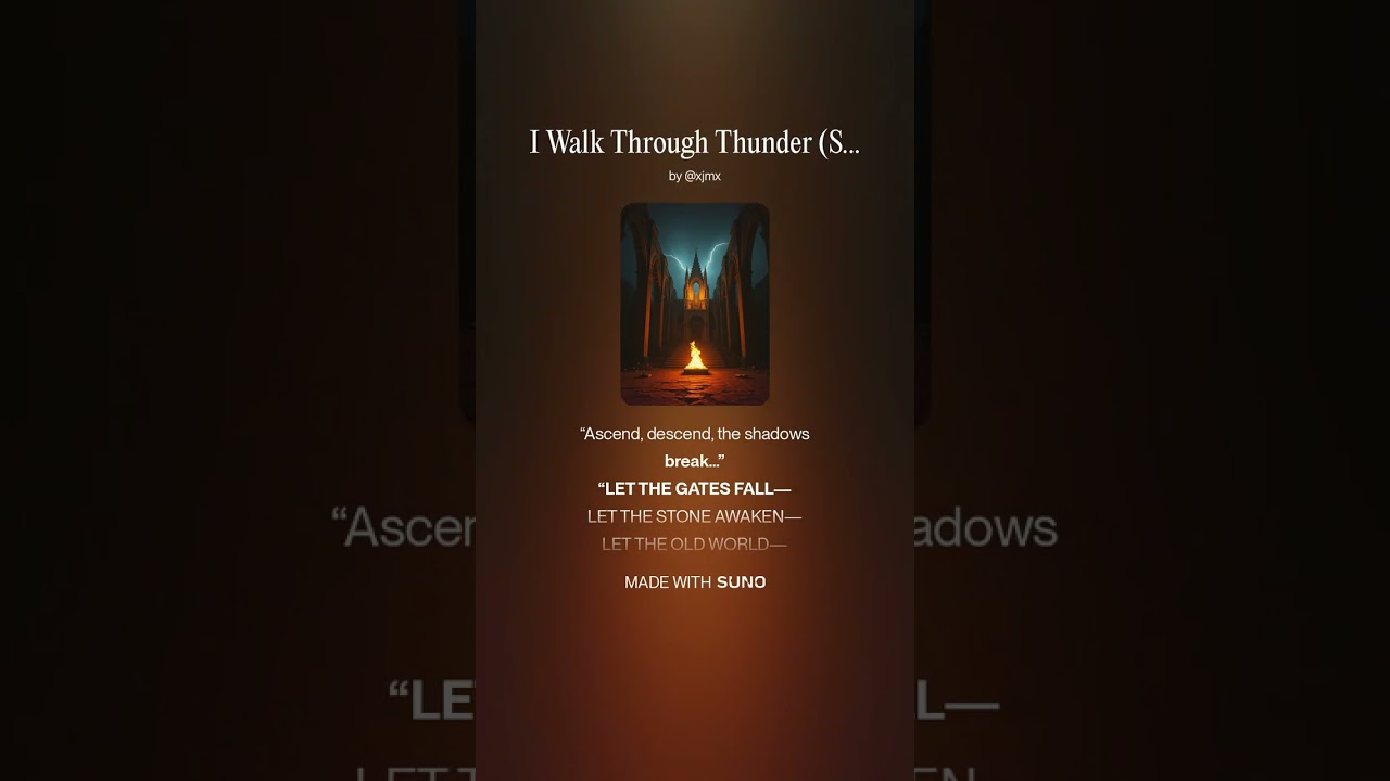 I Walk Through Thunder (Symphonic Metal) - xJMx