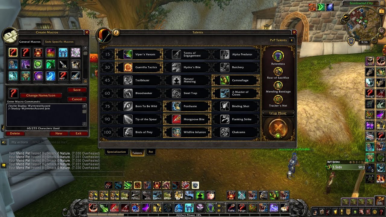 Rank 1 Survival Hunter PvP Guide BFA 8.0