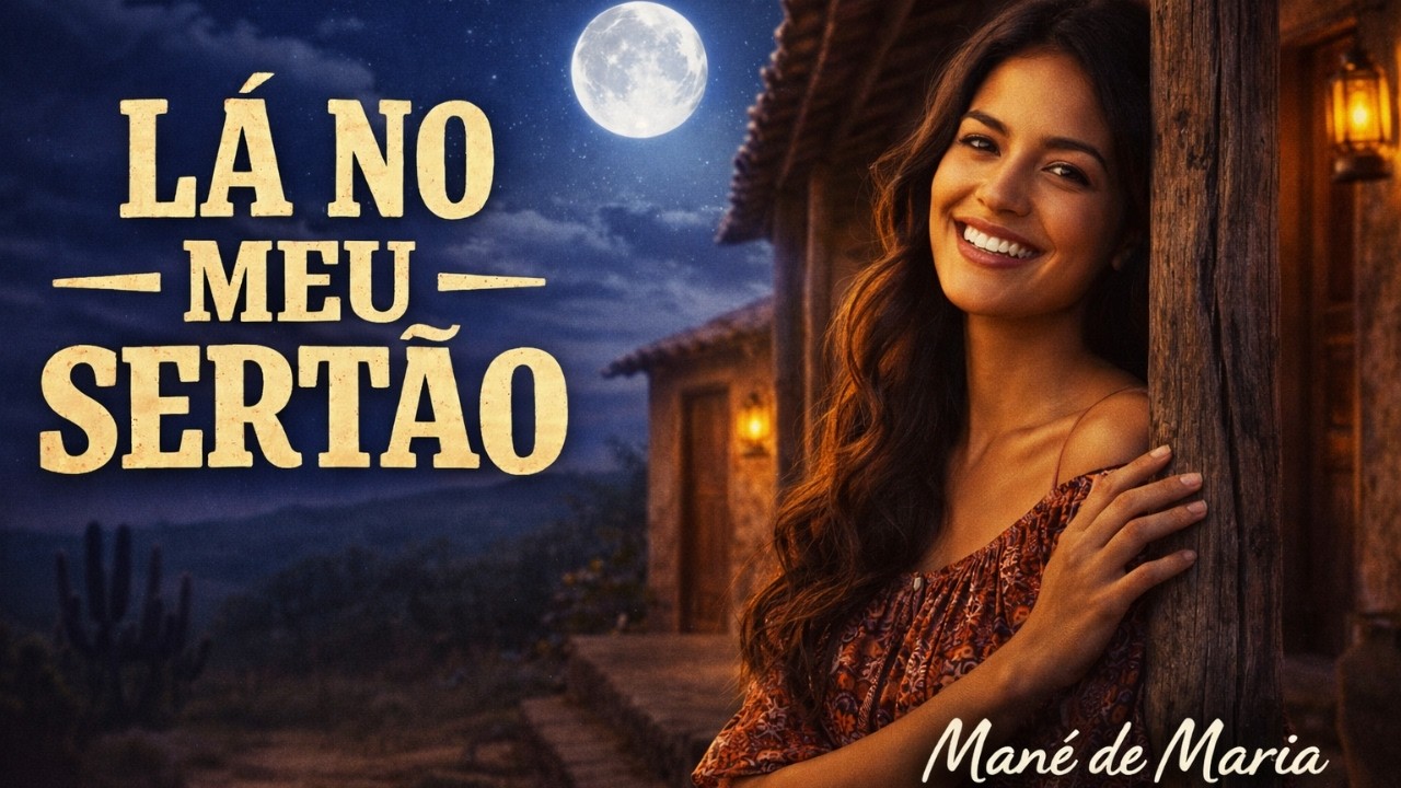 Lá no Meu Sertão – Mané de Maria | Forró Pé de Serra Romântico (Forró das Antiga)