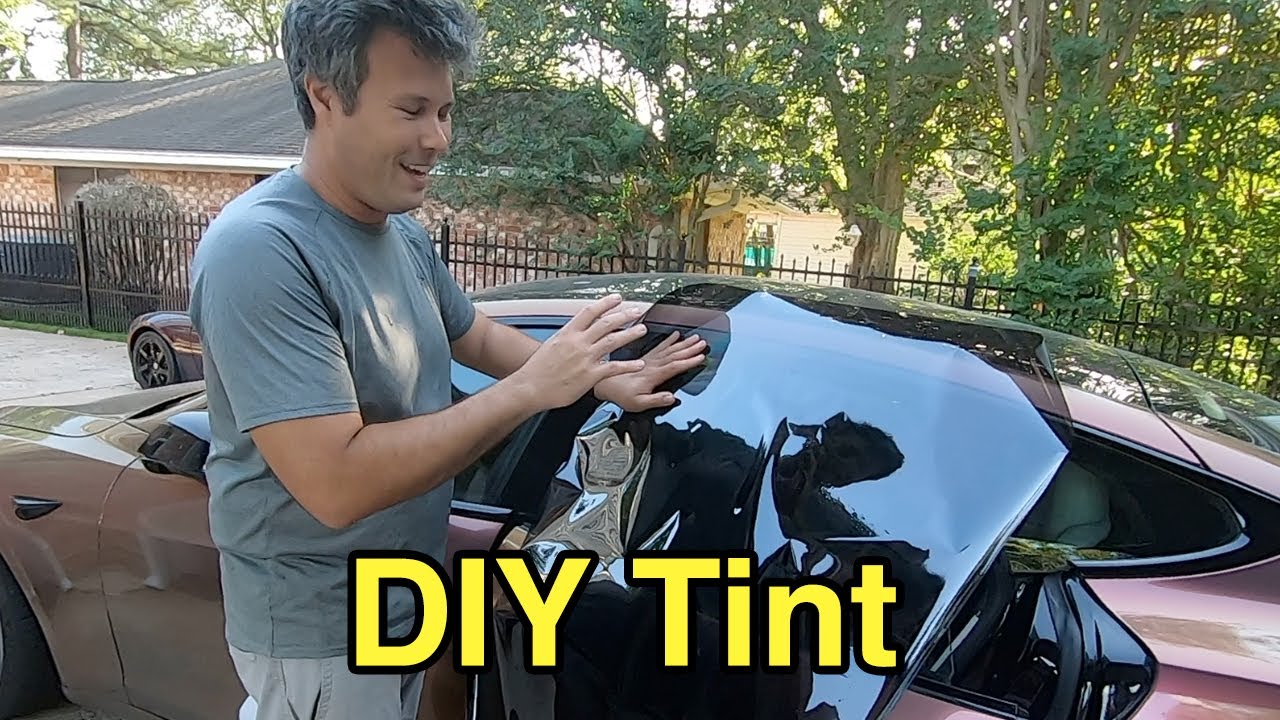 DIY Window Tint On My Tesla Model S Plaid