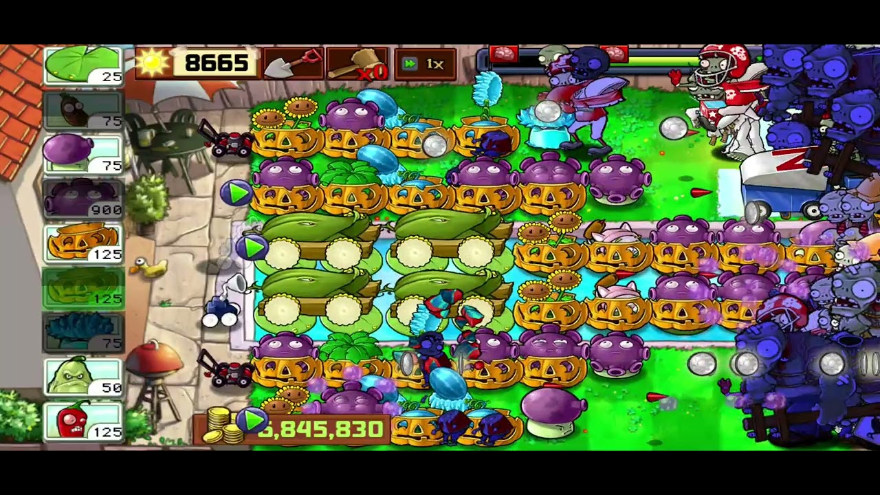 Plants vs Zombies Levels 800--810 Survival Endless Strategy 1 continues.. 