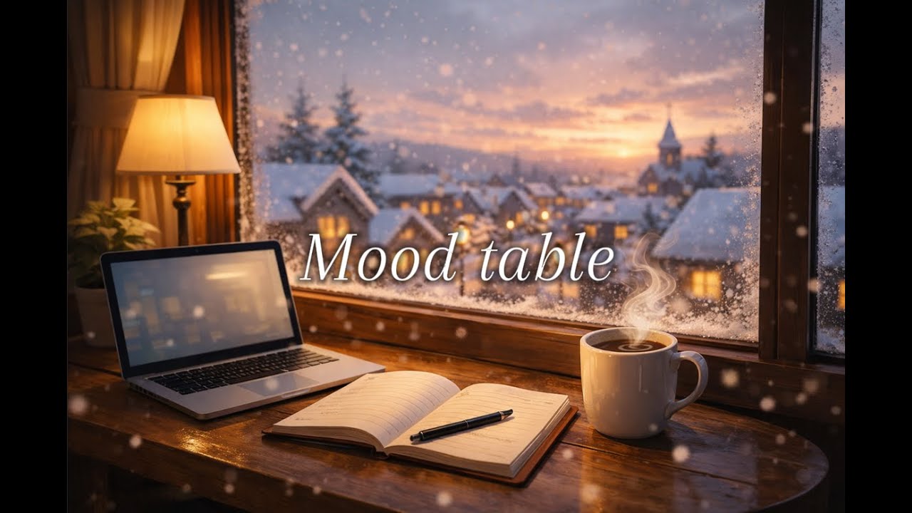 [playlist] 겨울 감성 피아노 l 따뜻한 카페에서 듣기 좋은 집중음악 1시간 40분 | Cozy Winter Piano for Study & Work