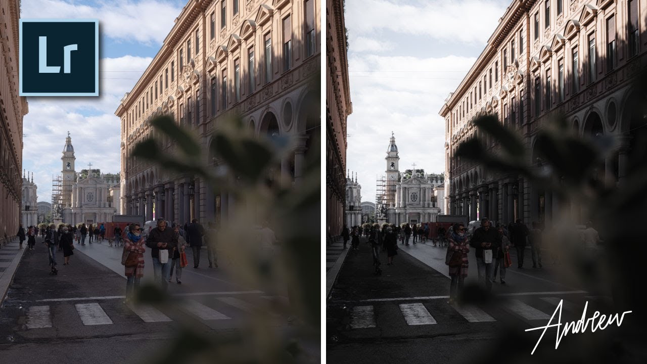COME CREARE UN PRESET SU LIGHTROOM | TUTORIAL Andrew