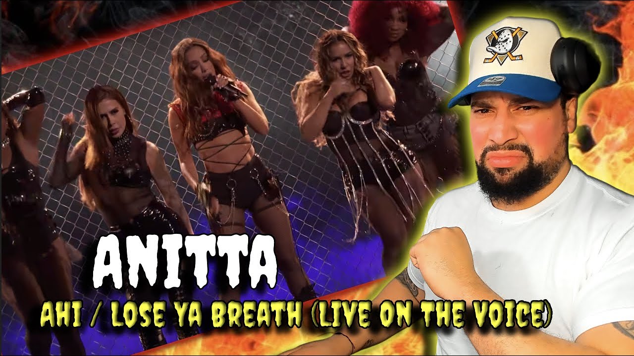 FIRST TIME LISTENING | Anitta - Ahi / Lose Ya Breath (Live On The Voice) | STRAIGHT FIRE