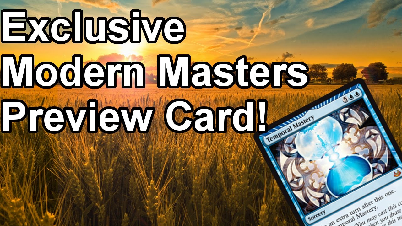 Exclusive Modern Masters 2017 Preview Card!