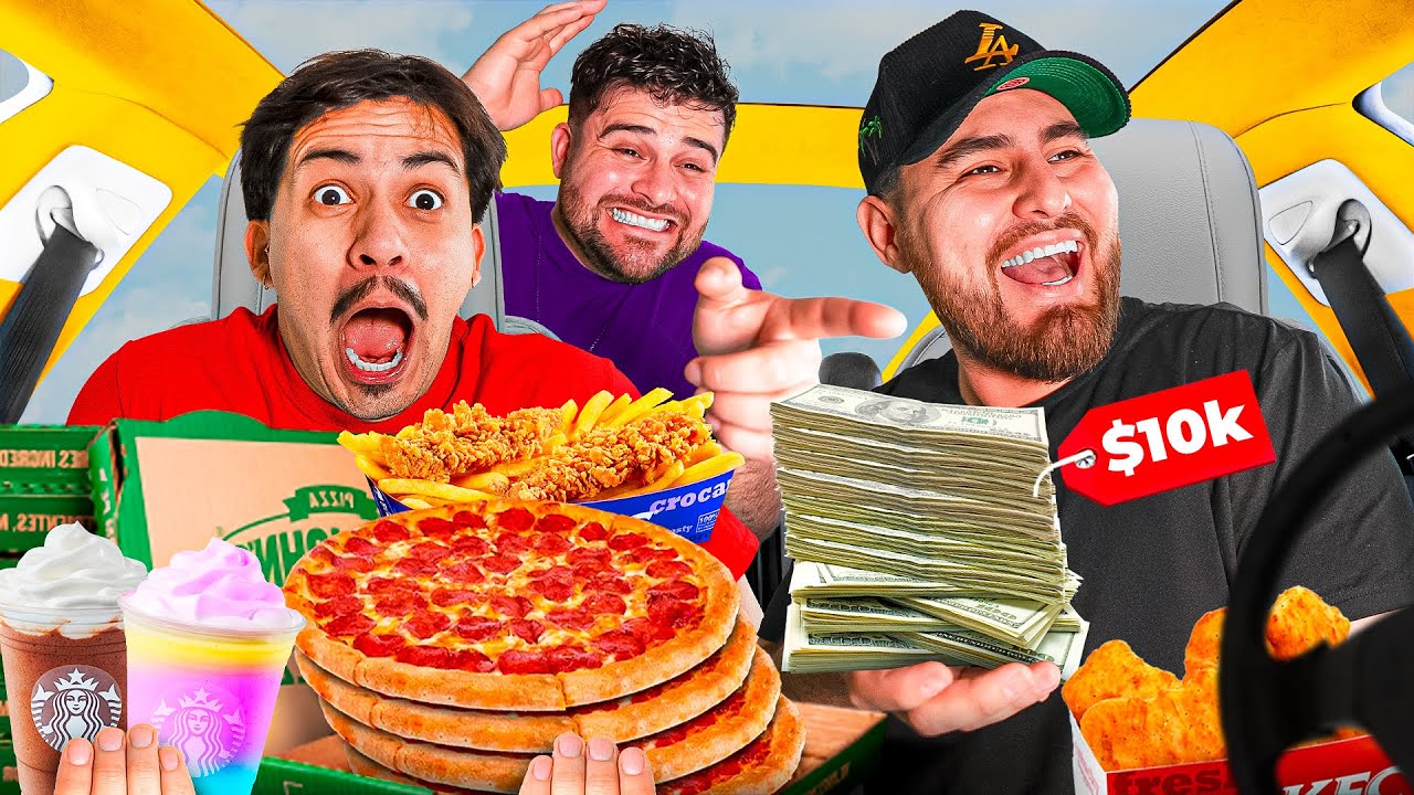 &iexcl;COMPRAMOS LOS PRODUCTOS M&Aacute;S CAROS DEL DRIVE THRU😱🤑!