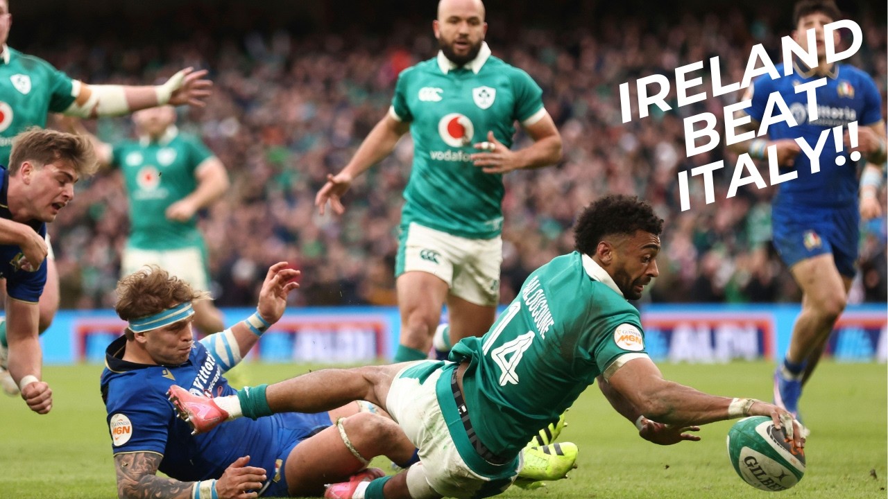Ireland 20-13 Italy Match Reaction - Bench Impact | Changes for England