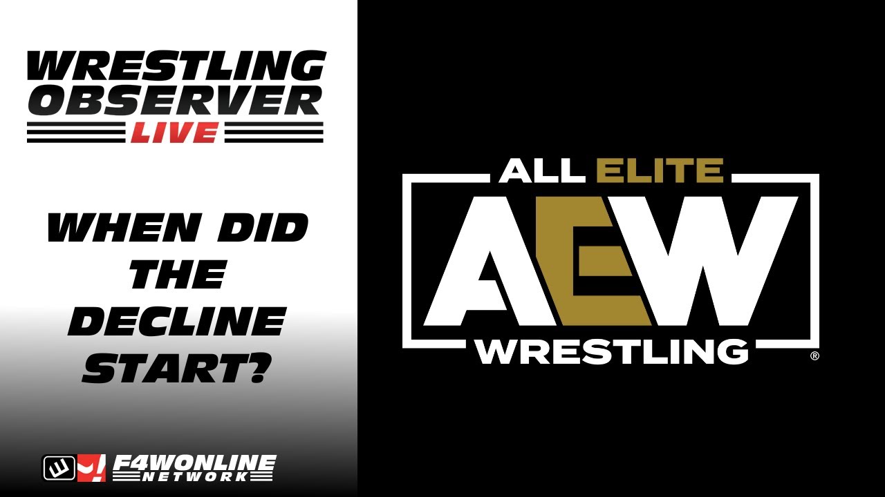 When did AEW's decline start? | Wrestling Observer Live