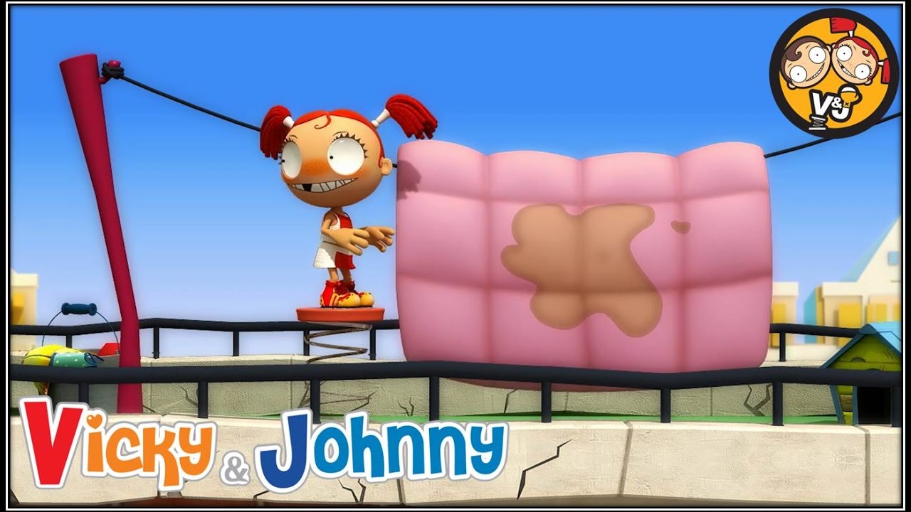 Vicky & Johnny | Episode 64 | BED WETTER | Full Episode for Kids | 2 MIN