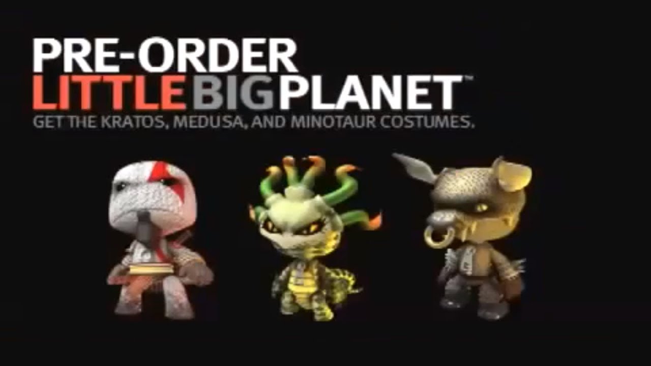 Little Big Planet with Kratos - GameStop Commercial