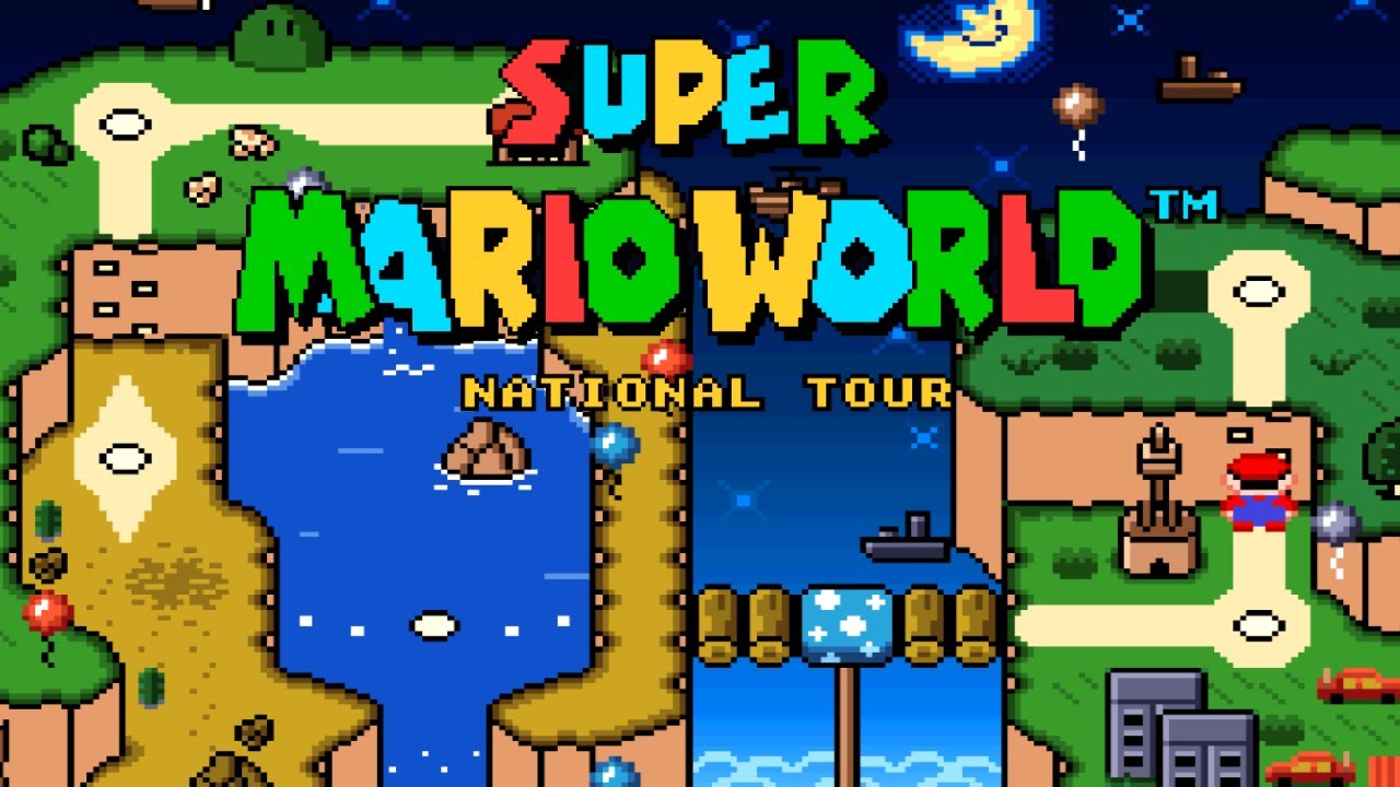 Super Mario World - National Tour (Demo) (2021) / Complete Playthrough