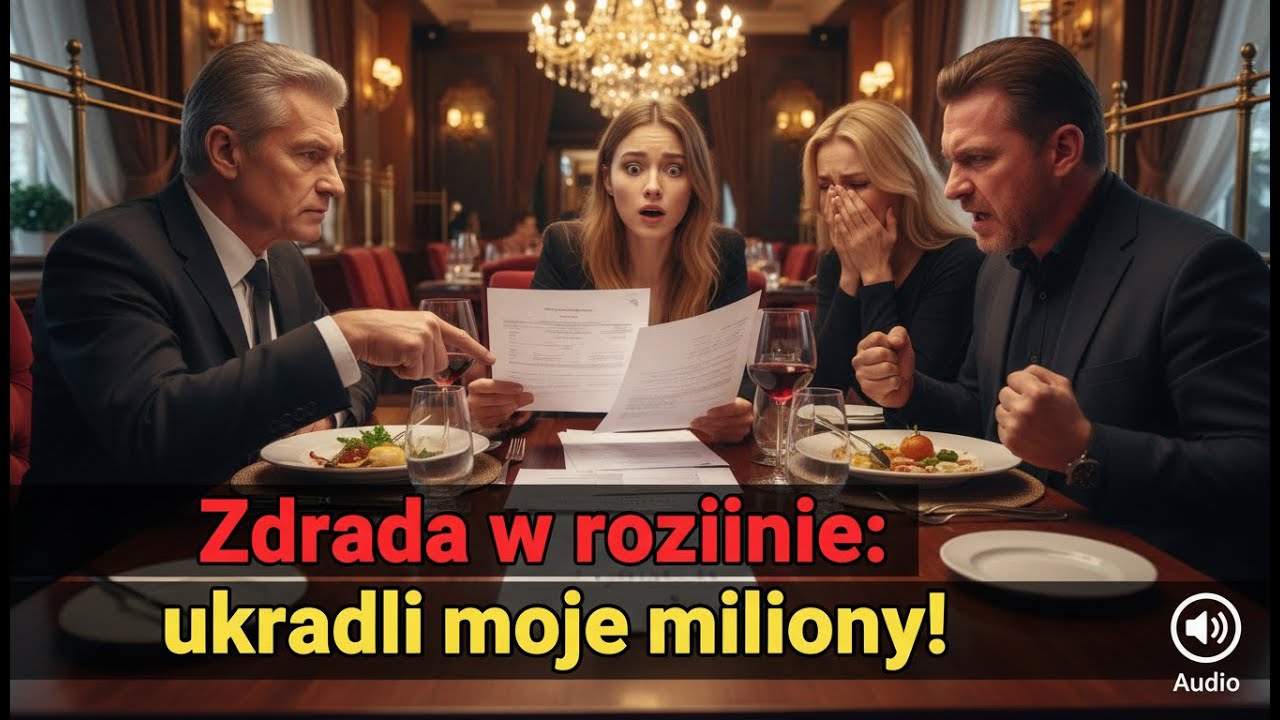 Zdrada na urodzinowym obiedzie + miliony z funduszu w rękach złodziei