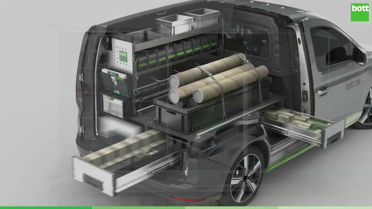 mit&auml; kaikkea huoltooautoon saa? bott vario3  VW Caddy
