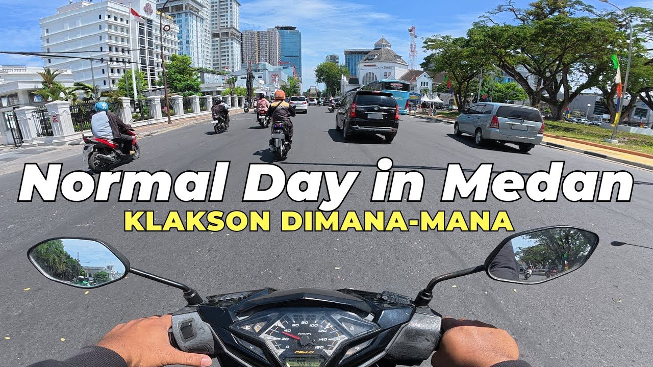 MACET tapi INDAH!! KOTA MEDAN TERKINI abis Lebaran - Pusat Kota Medan 2025 | Medan Sumatera Utara