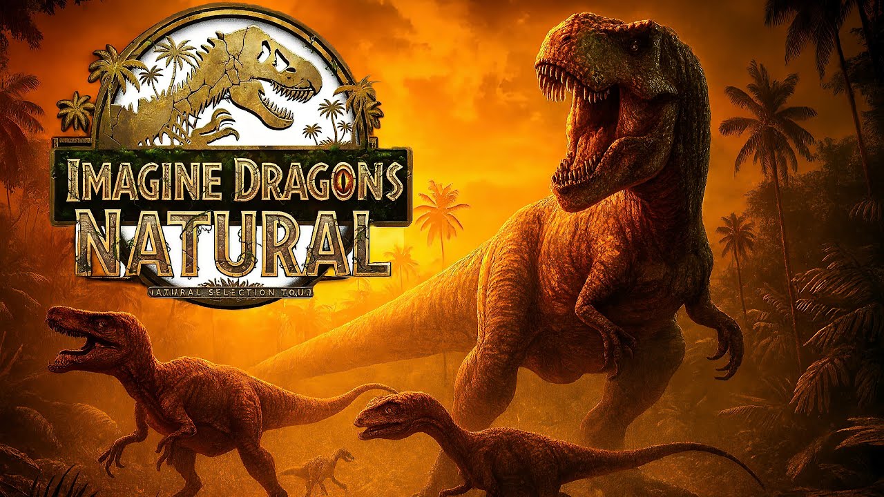 🎵Imagine Dragons – Natural |🦖 Epic Jurassic Park Music Video.
