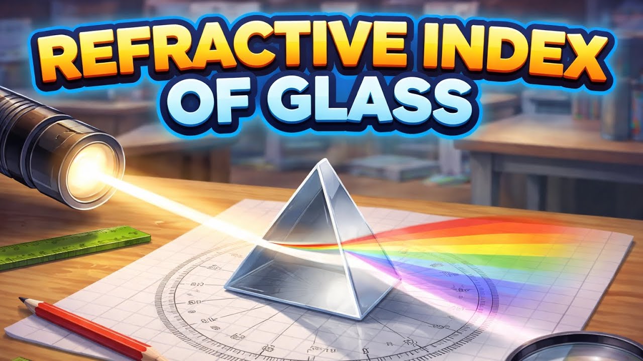 CLASS 12 PHYSICS EXPERIMENT REFRACTIVE INDEX OF WATER PRACTICAL 