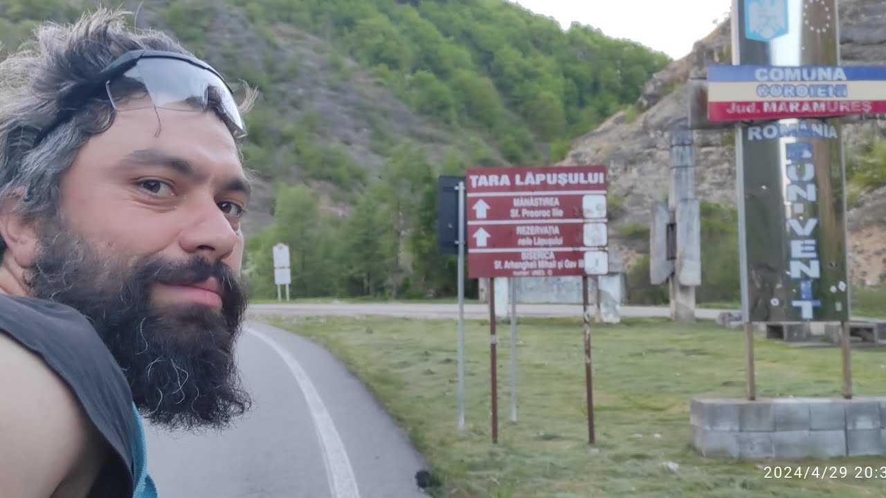 Drumul cu 🚴 spre Mănăstirea Dealu Mare din Maramureș Partea 1 aprilie 2024