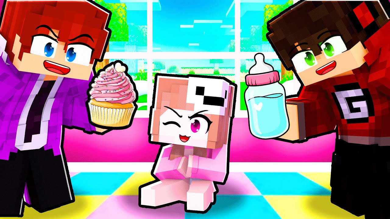 ADOTE a BEBÊ LAYSA no MINECRAFT!