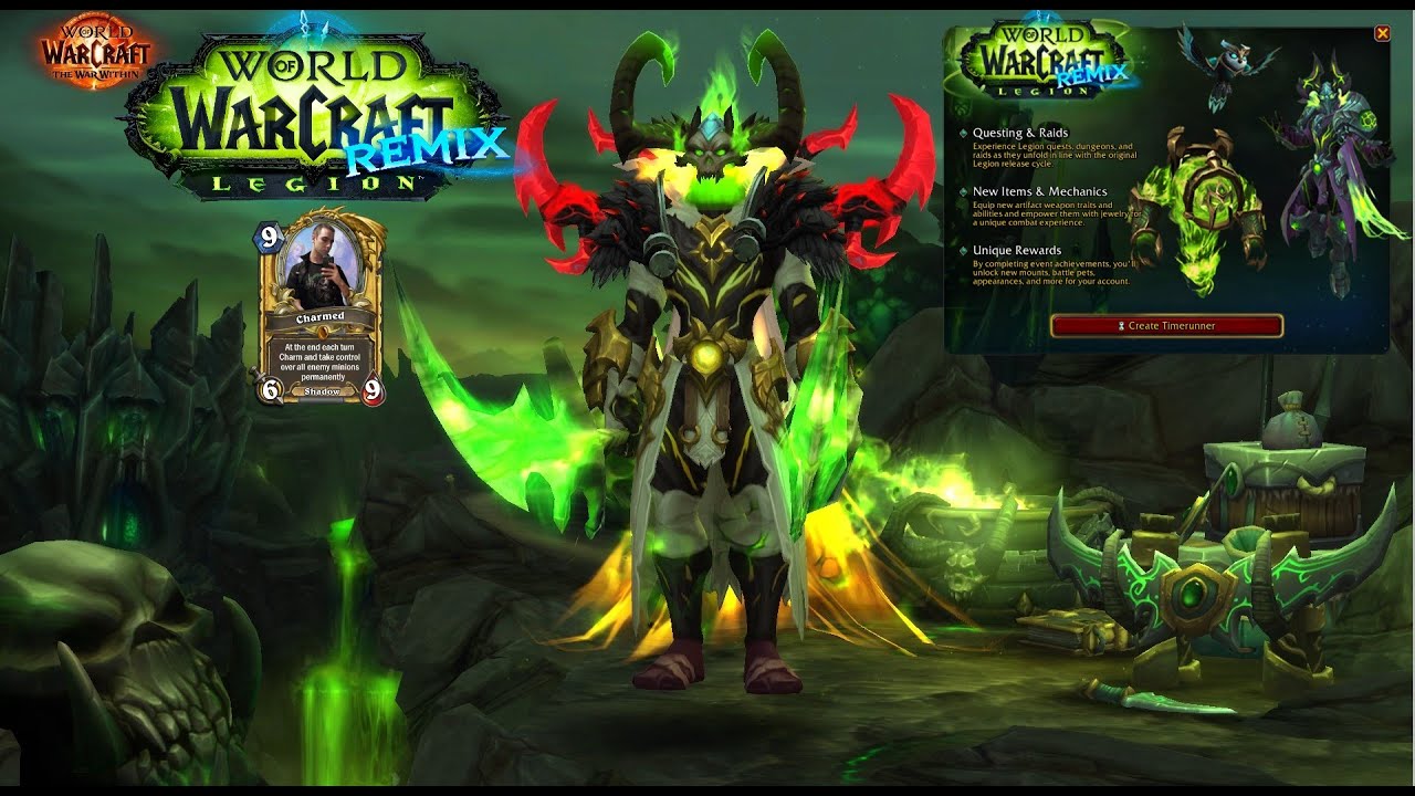 World of Warcraft®: Legion Remix as Demon Hunter from Zero to 799ilvl Hero part 3