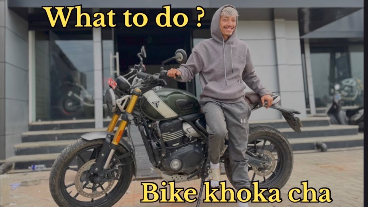 What to do ? Bike khoka cha - Triumph 
