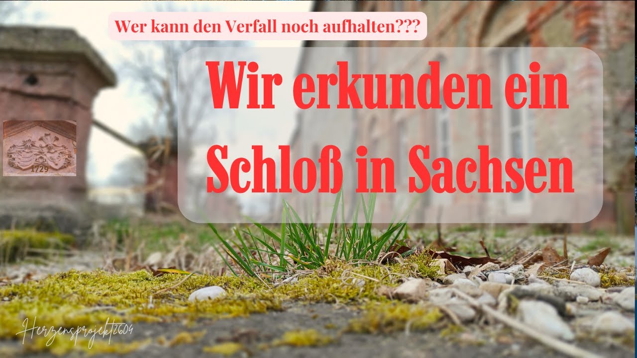 Das war riskant ❌️ kann man den Verfall noch aufhalten? 🩶 Schloß in Sachsen 🩶 Schloß 17. Jh 🩶#urbex