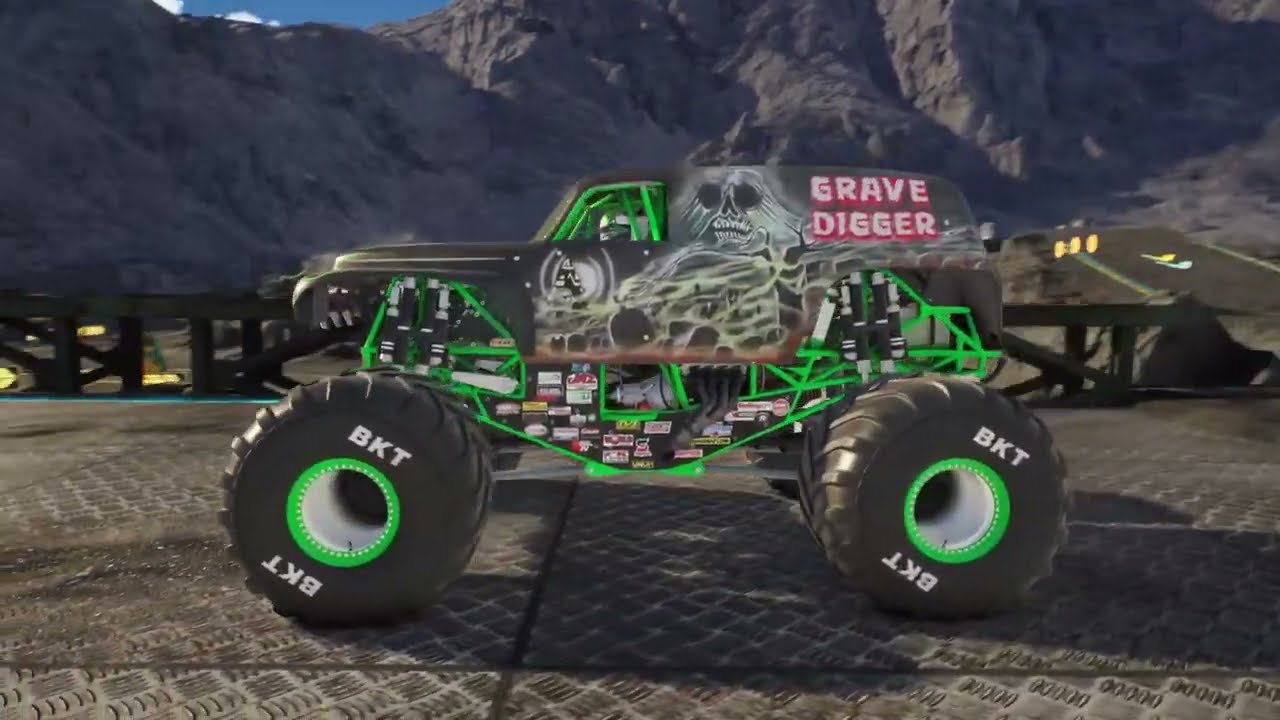 Monster Jam Showdown PS5 - Grave Digger Grandma