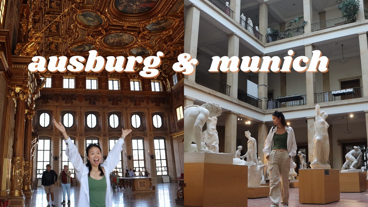luxury in Augsburg & naked statues in Munich 🏰🗿🍻