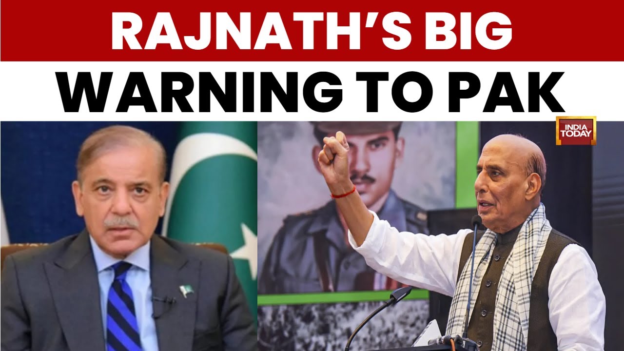 Rajnath Singh Warns Pakistan Over Military Infrastructure Buildup In Sir Creek | India Today News