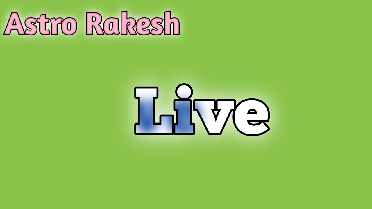 Astro Rakesh is live!