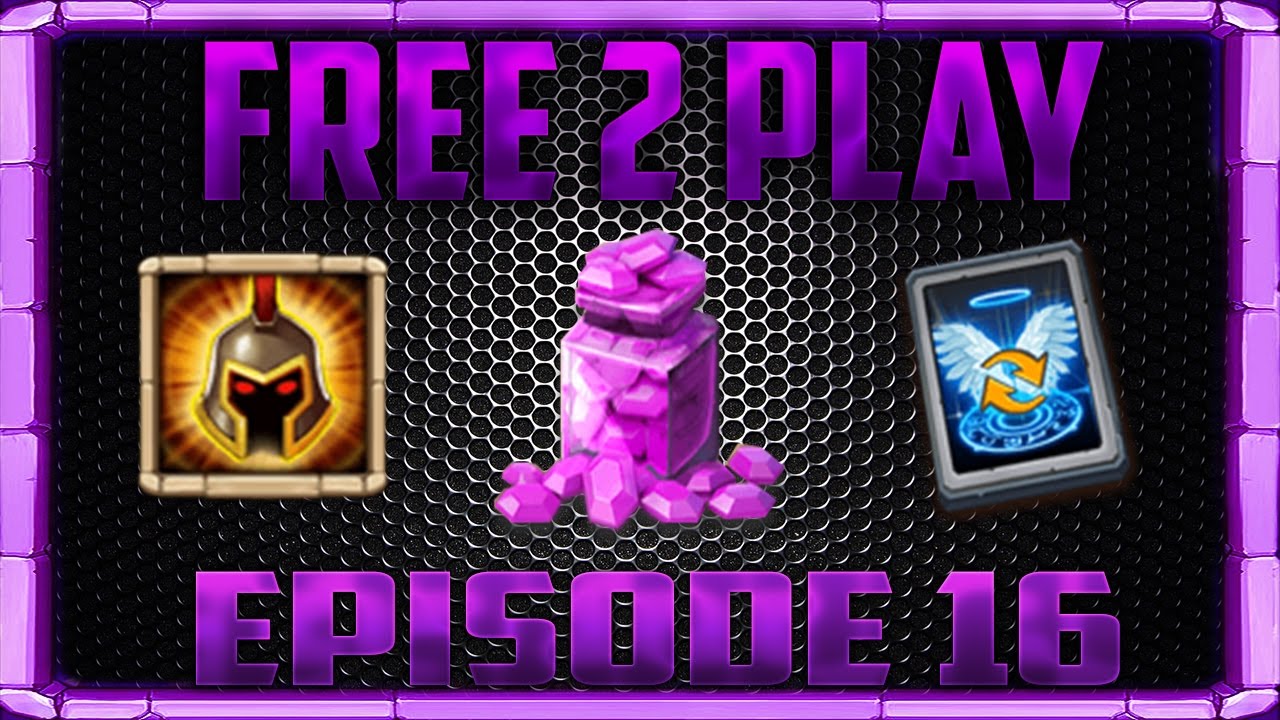 F2P Series | Episode 16 | Rolling Some Gems | Talent Refresh Cards | Castle Clash
