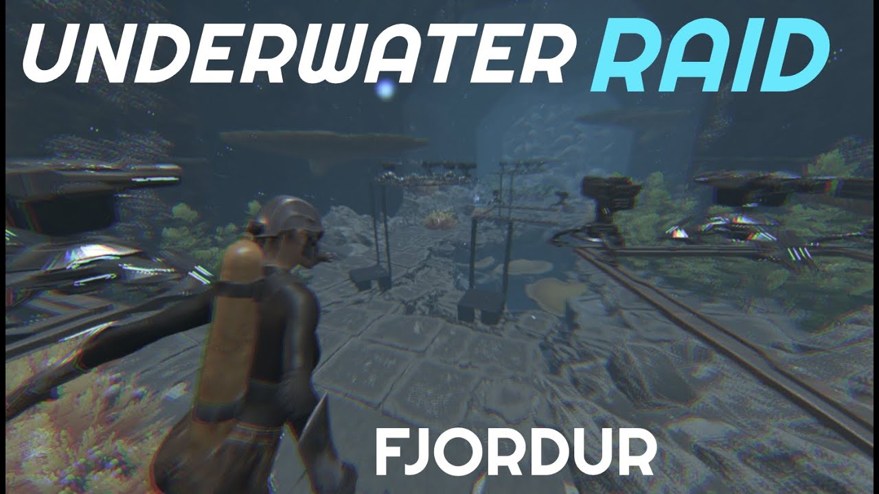 ONLINE RAIDING The BROKEN Underwater Labyrinth On Fjordur- ARK: Survival Evolved