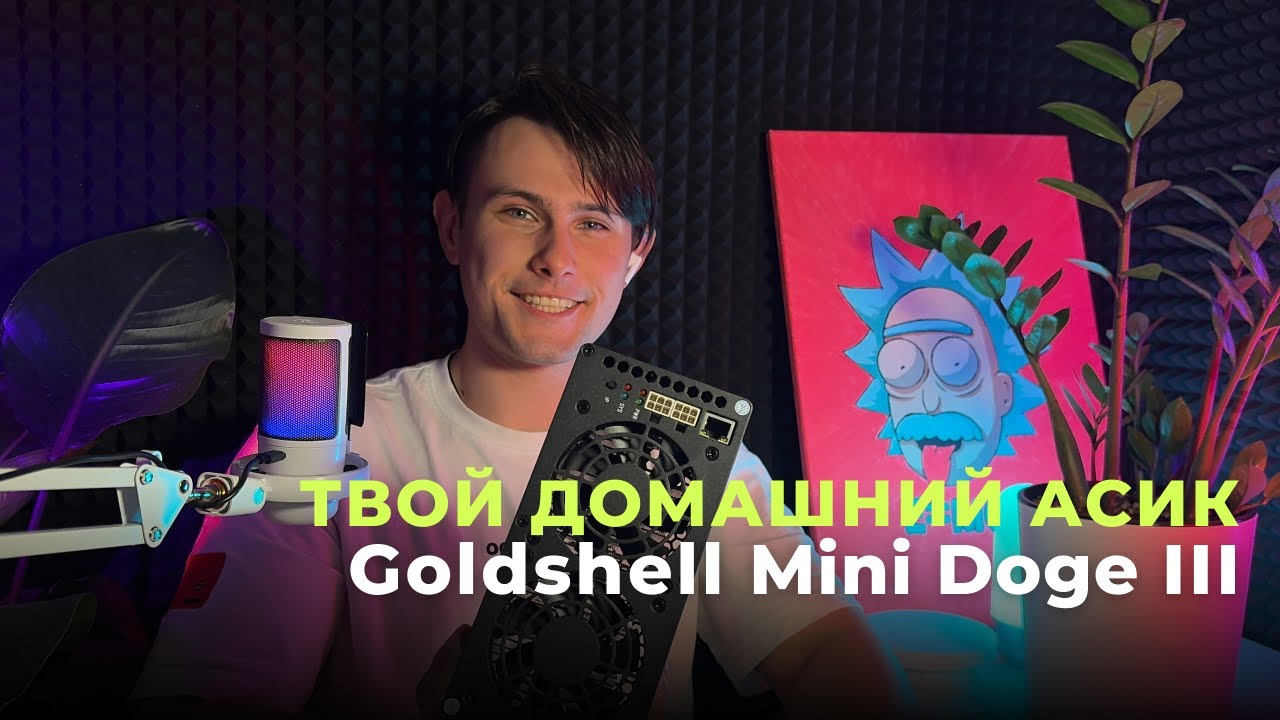 GOLDSHELL MINI DOGE III ОБЗОР НОВОГО ДОМАШНЕГО АСИКА