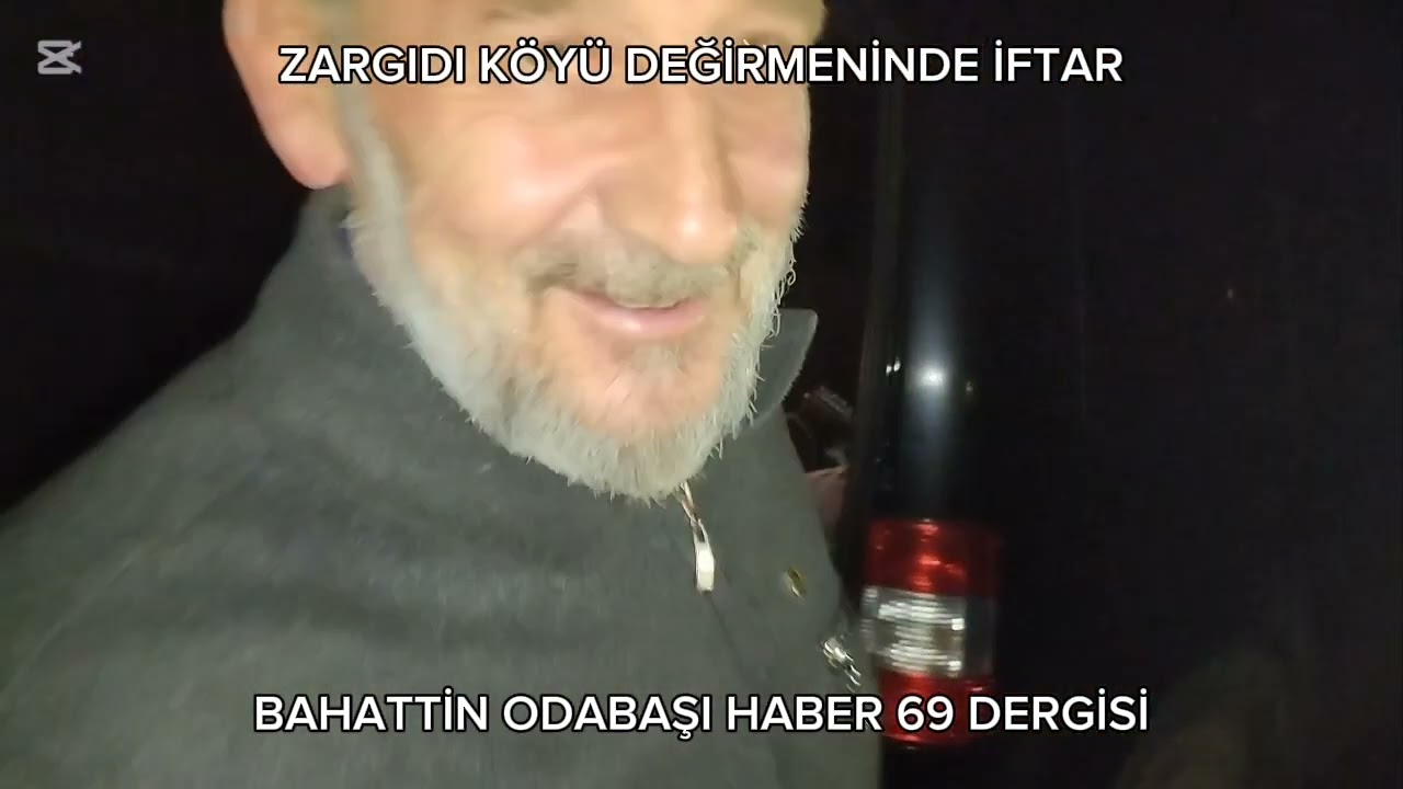 BAYBURT ZARGIDI KÖYÜNDE İFTAR VAKTİ