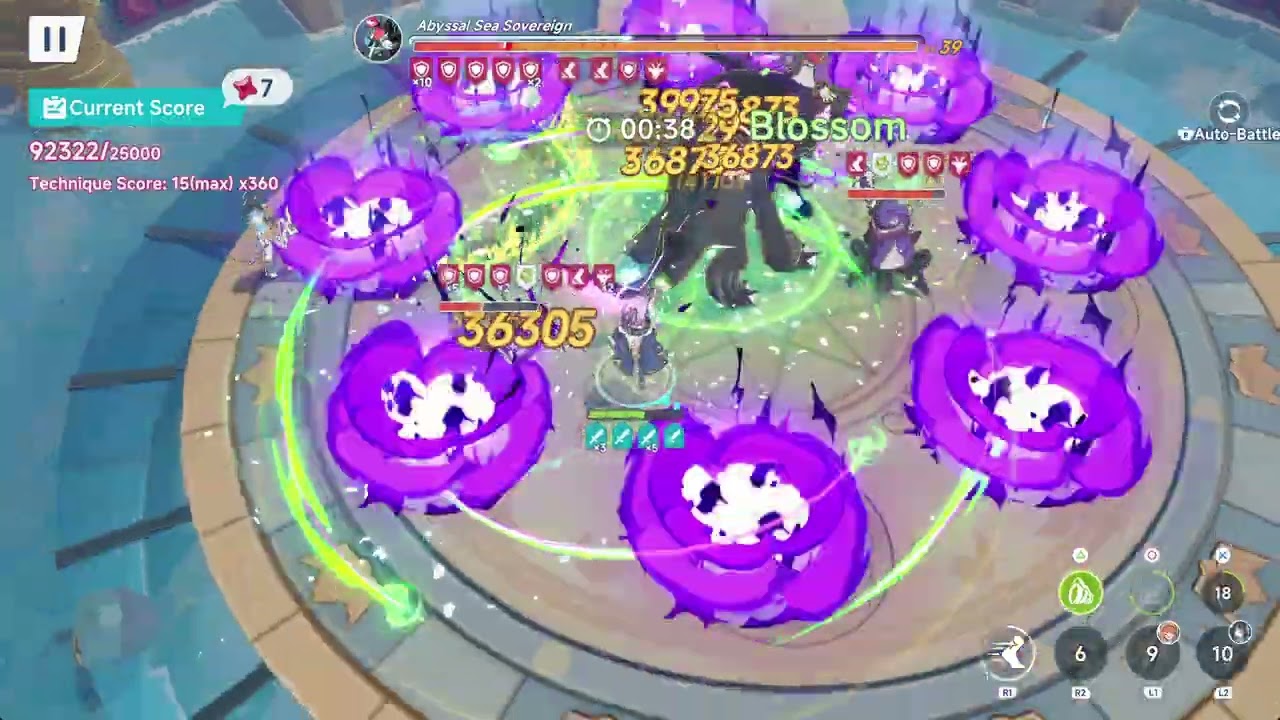 Stella Sora - Boss Blitz/Abyssal Sea Sovereign - 114k score
