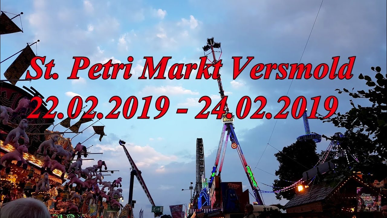 St. Petri Mark Versmold 22.02.2019 - 24.02.2019 BESCHICKUNG